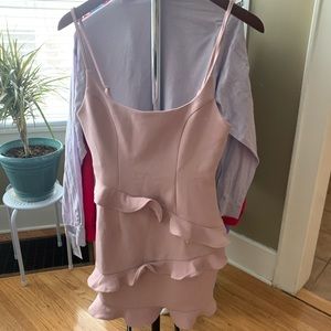 NWT Ruffled Party Mini Dress
